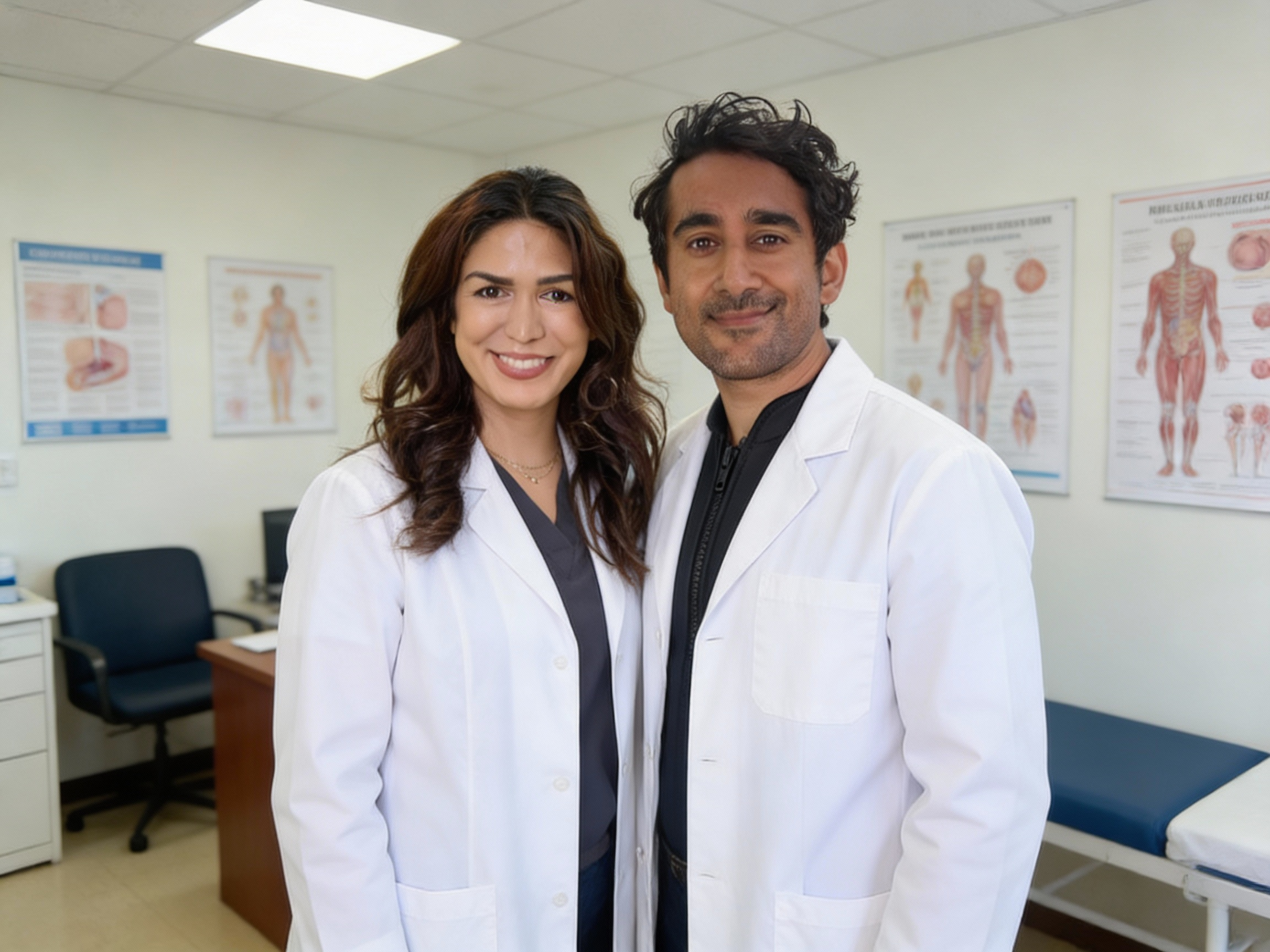 Dr Umair Khalid and Dr Linda, the doctors behind Vivia